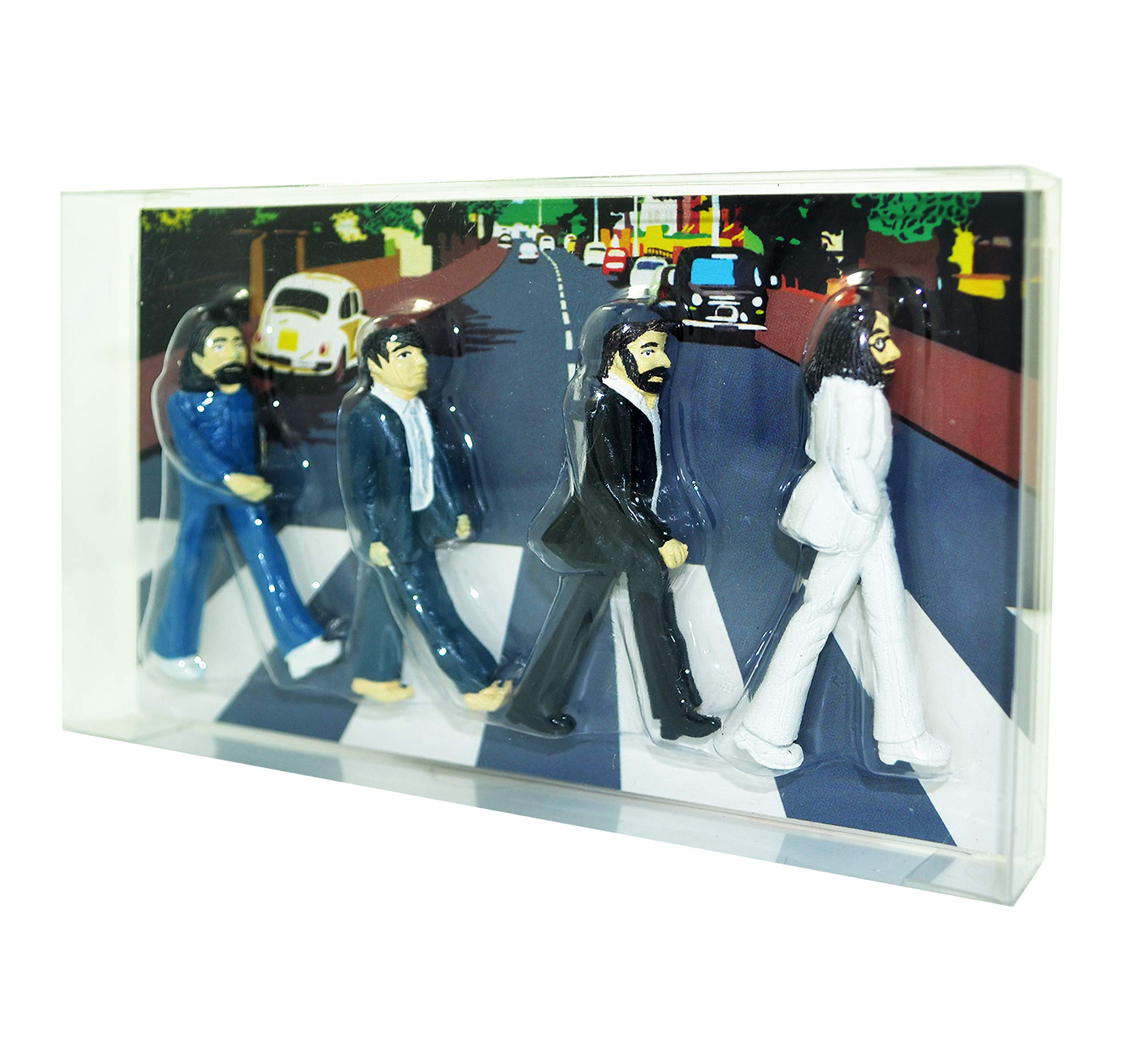 Partisan Fab 4 Abbey Road 4Pc Fridge Magnet Set