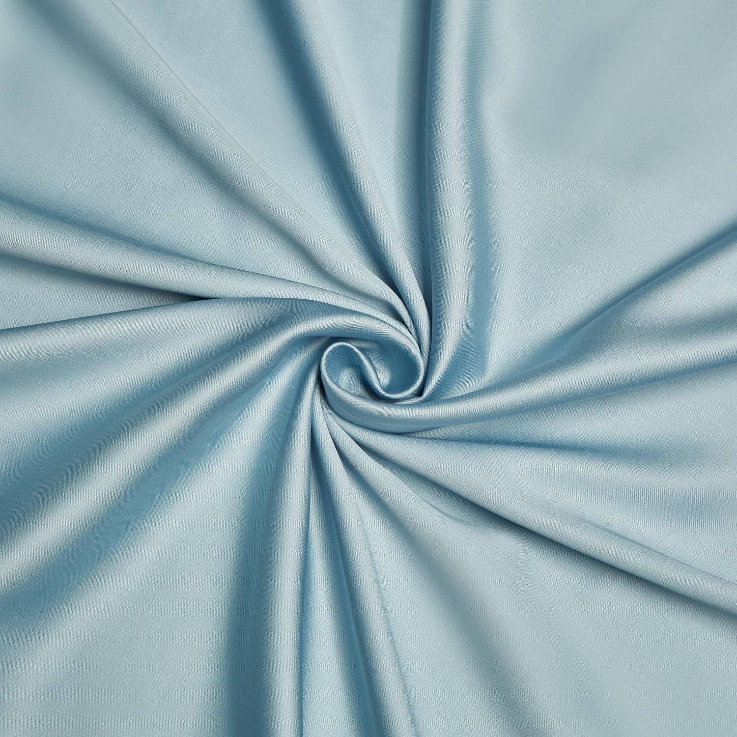 Biancheria da letto in bambù, 135 x 200 cm, 4 pezzi, blu, azzurro, estate, inverno, raffreddante, in fibra di bambù Lyocell lucido, set di biancheria da letto e federe 80 x 80 cm