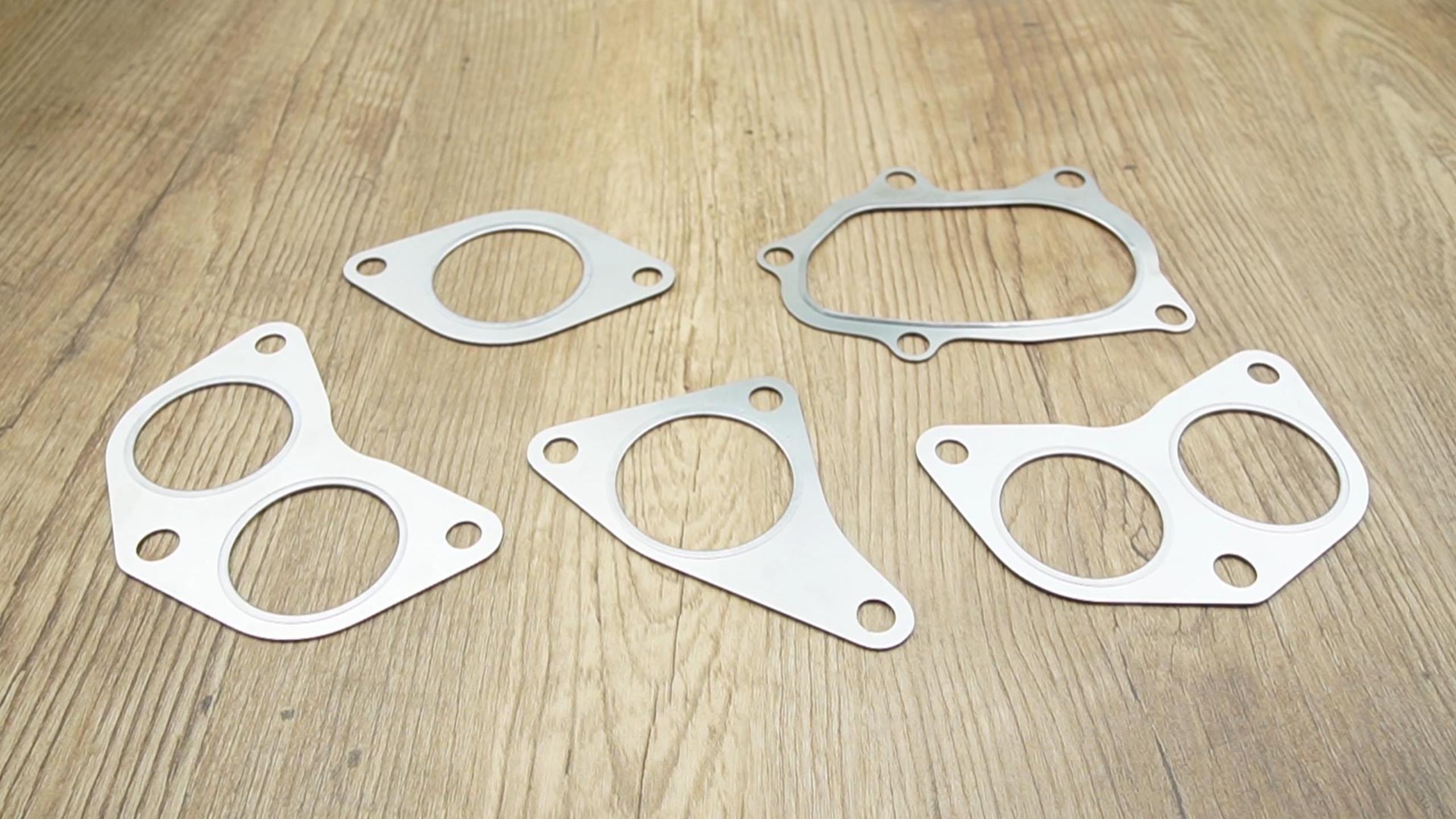 Image of Exhaust Manifold Gasket Kit Up Down Pipe Fit for Subaru WRX Xt Sti Gt Replace 14038AA000 44022AA180