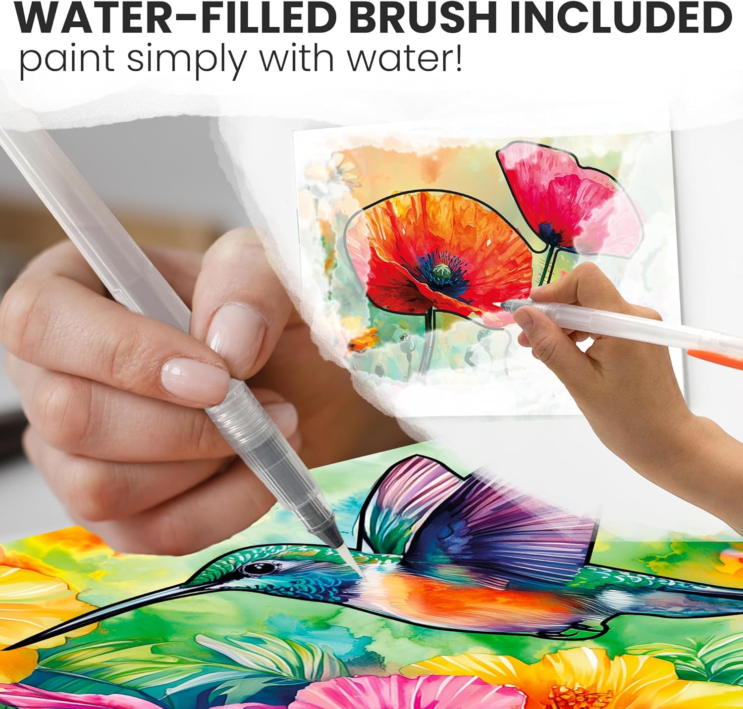 QUOKKA Set of Water Painting Dementia Activities