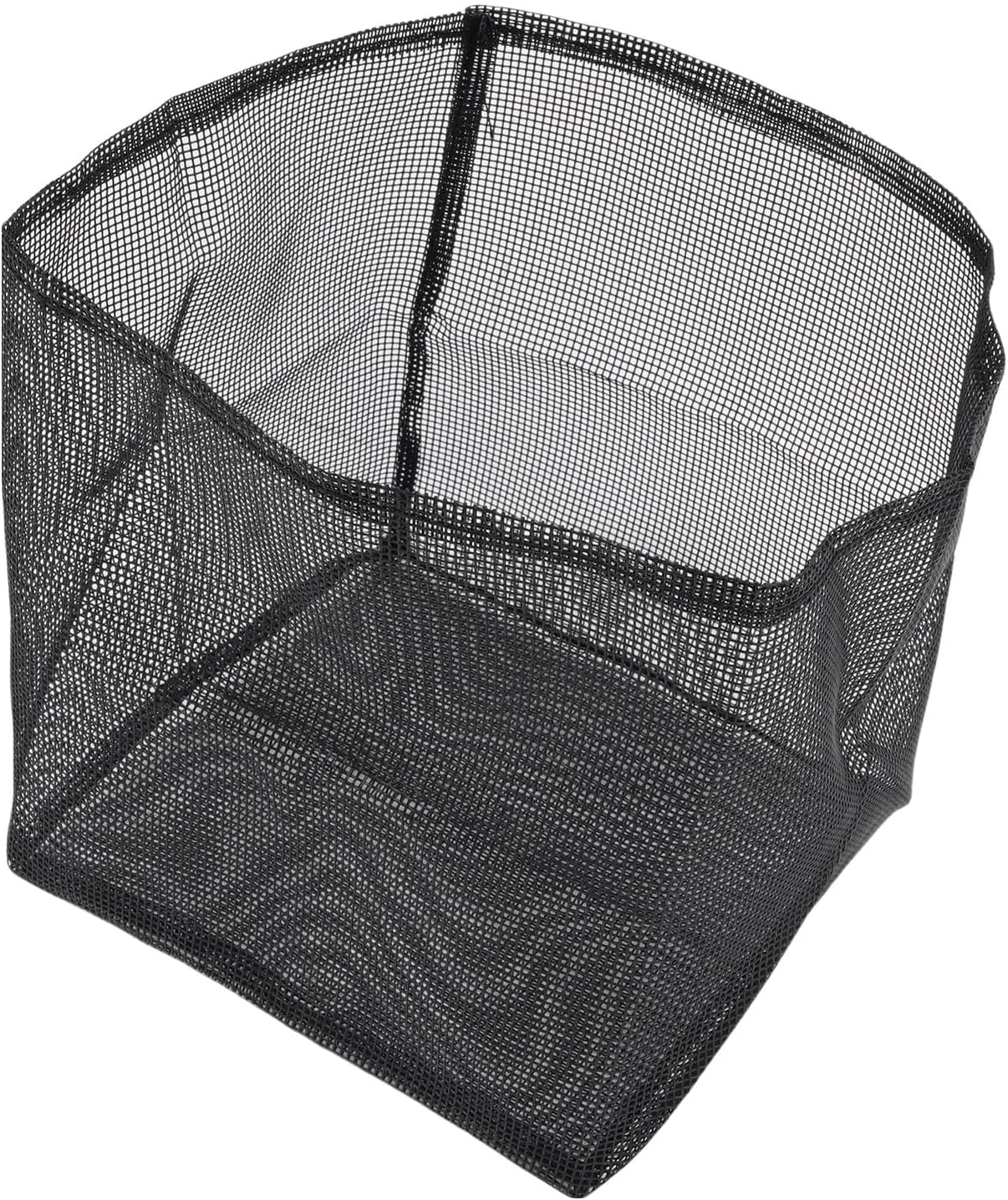 4 Pack Aquatic Pond Planting Bags, PVC Mesh Aquatic Garden Pond Pots Reusable Aquatic Garden Planting Containers Suitable for Round Pond and Marsh Plants (Square)