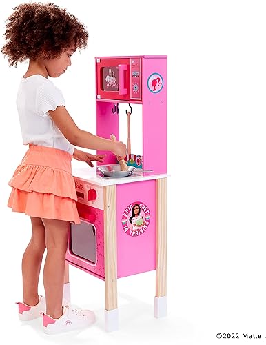 Miniatura 3 de Theo Klein Barbie Epic Chef Kitchen, madera (MDF), rosa, 7322