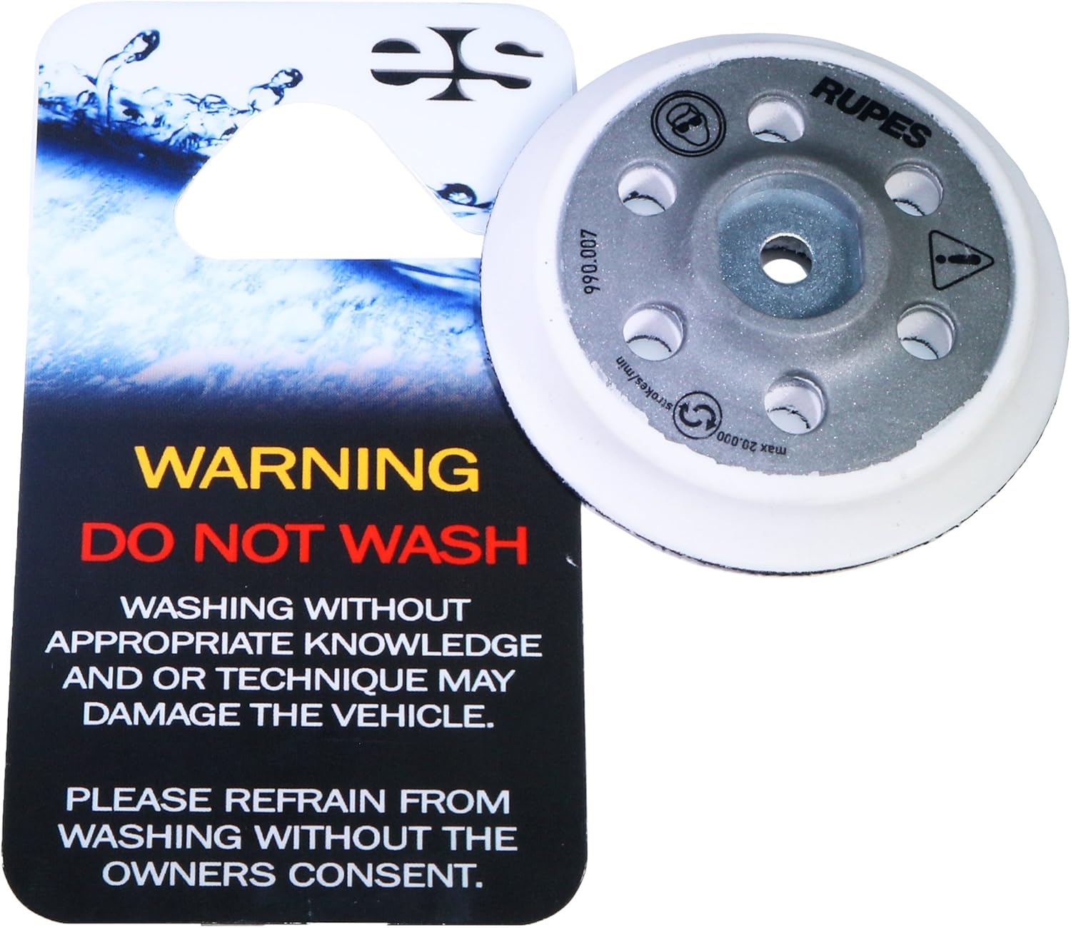 Rupes LHR 75ES Backing Plate (3in), Buffers & Polishing Machine Backing