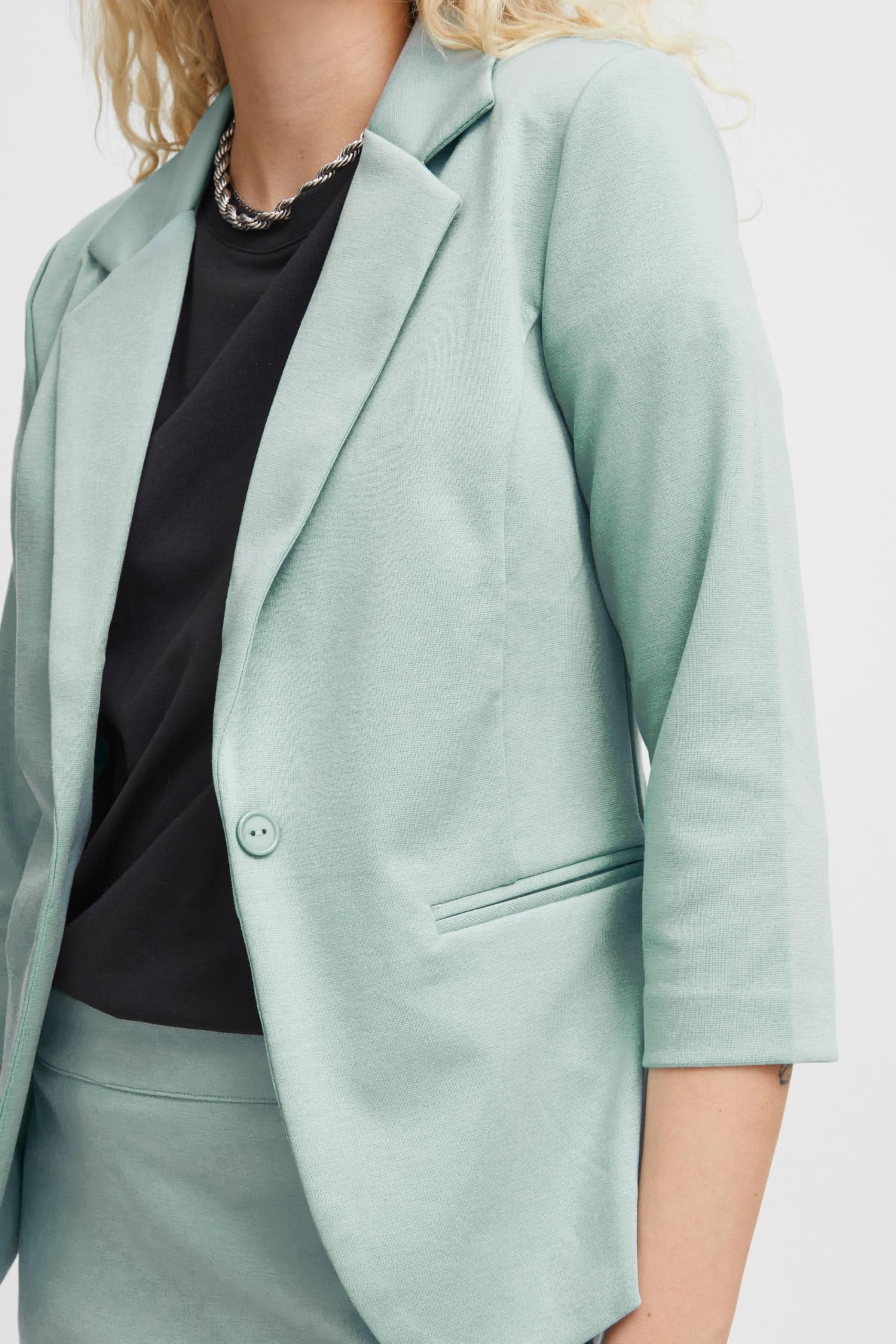 ICHI IHKATE Damen Blazer Jackenblazer Reverskragen Regular Fit