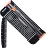 WORKLION Paper Cutter: Paper Trimmer, Lightweight Mini Cutting Machine, Compatible with A4 and A5 Paper Photos, Coupons, Labels, Card Cutters, Rulers Black