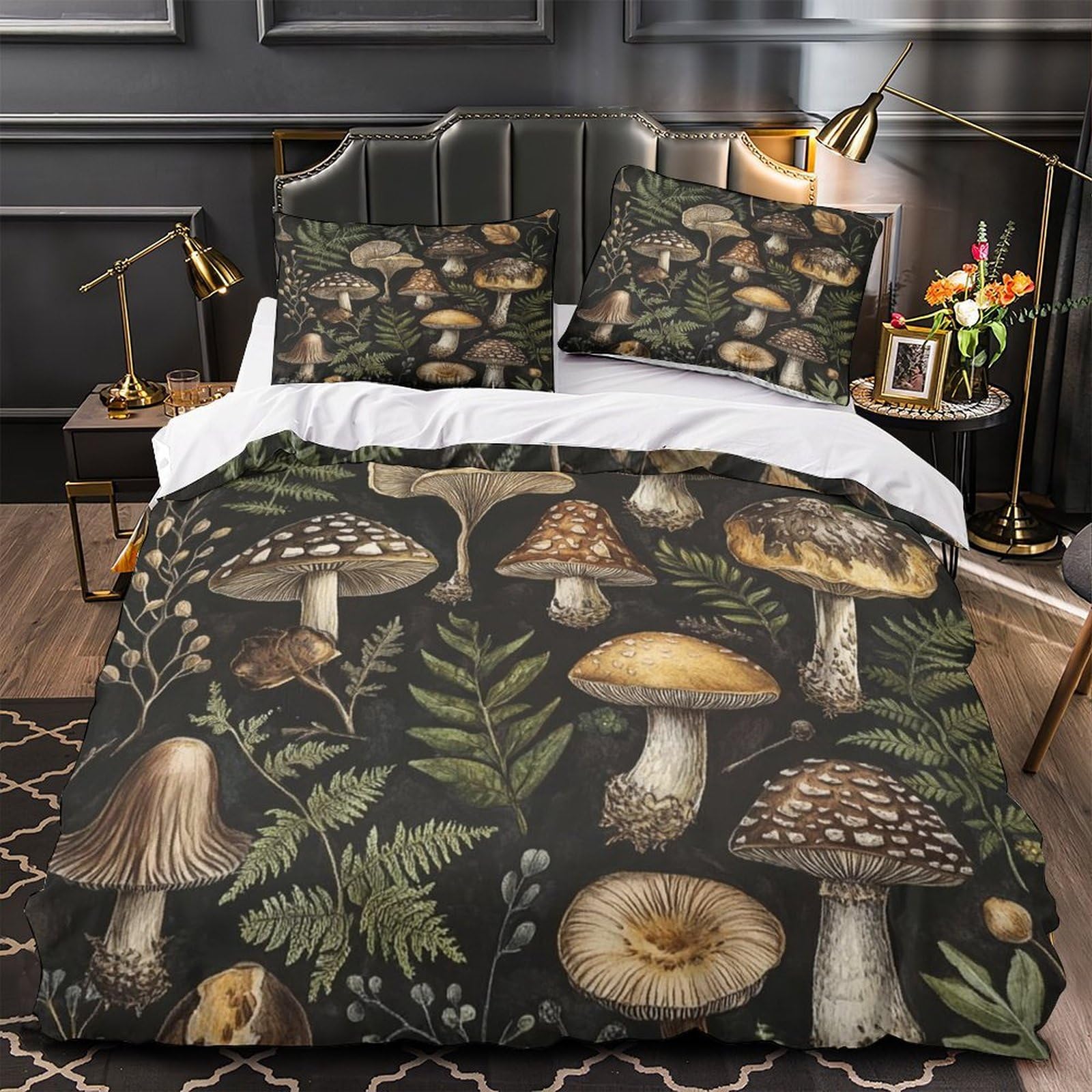 Linge de lit moto super king 260x220cm avec imprimé 3D haute définition