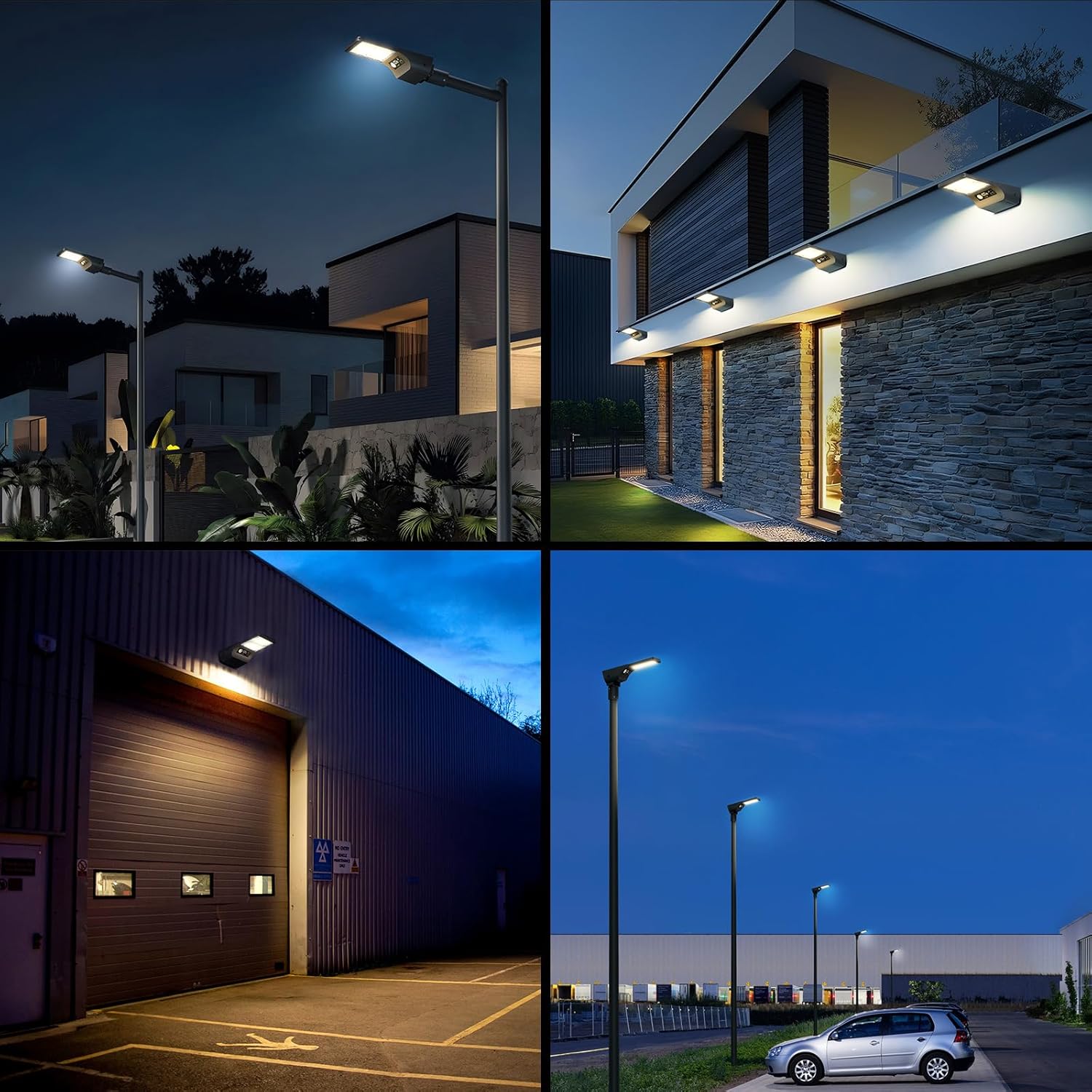 Solar Parking Lot Light with Rain Sensor, Dimmable Solar Street Light Outdoor Dusk to Dawn, IP65, Motion Sensor, 3000K 5700K Solars Flood Lights for Garage, Yard, Driveway (No Pole) Solar Parking Lot Light with Rain Sensor, Dimmable Solar Street Light Outdoor Dusk to Dawn, IP65, Motion Sensor, 3000K 5700K Solars Flood Lights for Garage, Yard, Driveway (No Pole)