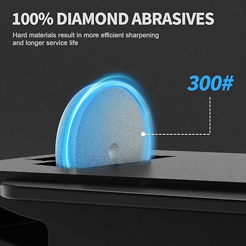 Miniatura 2 de Afilador de cuchillos, afilador de cuchillos eléctrico profesional para uso doméstico, te ayuda a afilar rápidamente cuchillos con cuchillas de