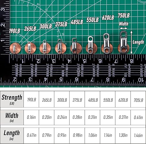 Miniatura 2 de Dr.Fish Giratorios pesados para pesca en agua salada, 190-705 libras, viento en giratorios, resistentes a la corrosión, resistentes a la corrosión,
