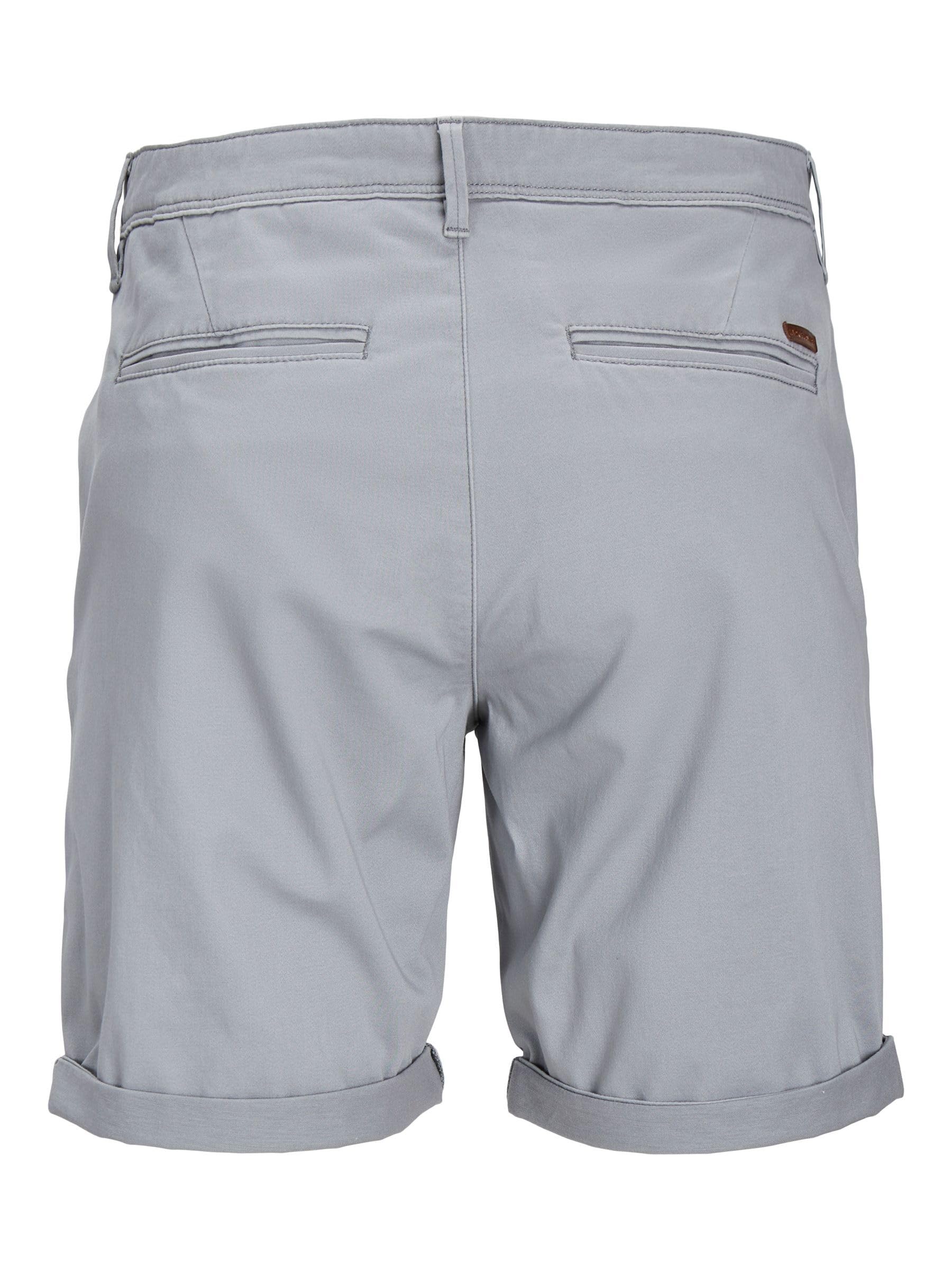 JACK & JONES Chino Shorts Regular Fit Chino Shorts Ultimate Grey, XXL