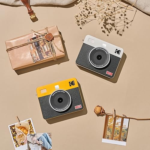 Miniatura 8 de Kodak Mini Shot 3 Retro 4PASS 2-in-1 Instant Digital Camera and Photo Printer (3x3 inches)