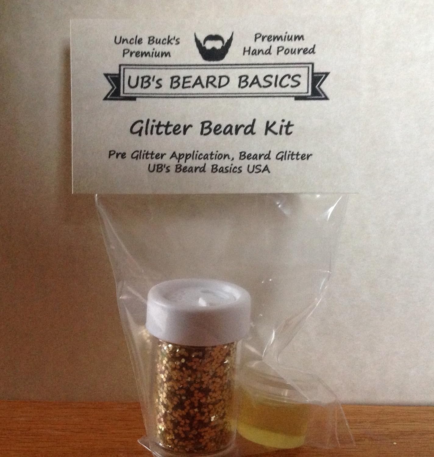 New Year's Glitter Beard Kit Beard Glitter Kit for Your