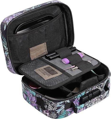 Miniatura 8 de Bolsa a prueba de olores con cerradura de combinación, juego de bolsas con cerradura a prueba de olores, forro de carbono, caja organizadora de