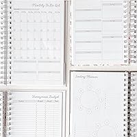 Vista 4 de Wedding Planner & Organizer - Real Gold Foil- Diary Engagement Gift Book & Calendar