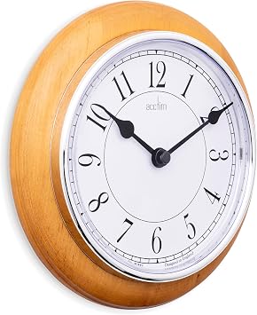 Acctim 24581 Newton Light Wood Wall Clock