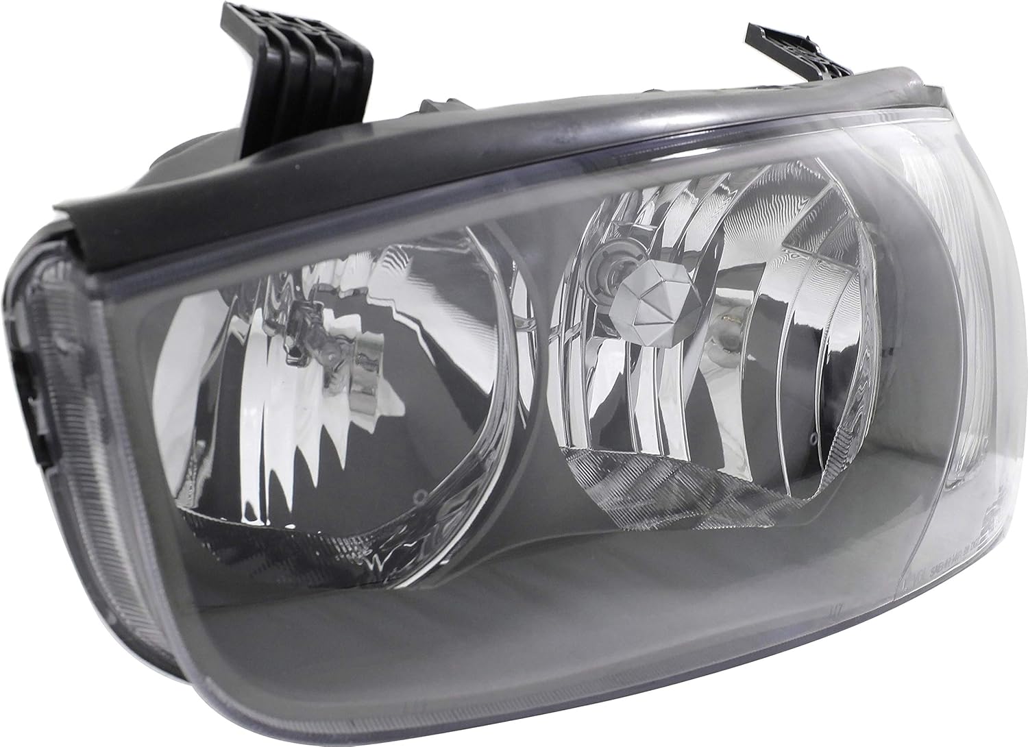 Evan Fischer Driver and Passenger Side Headlight for Hyundai Elantra 2001-2003 Halogen With bulbs Fits GLS & GT Replaces # 921012D150, 921022D150