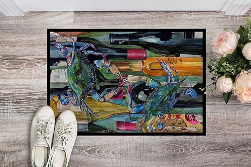 Miniatura 2 de Caroline's Treasures 8917JMAT - Tapete para puerta delantera, 24 x 36 pulgadas, para interiores y exteriores, para entrada, antideslizante, lavable,