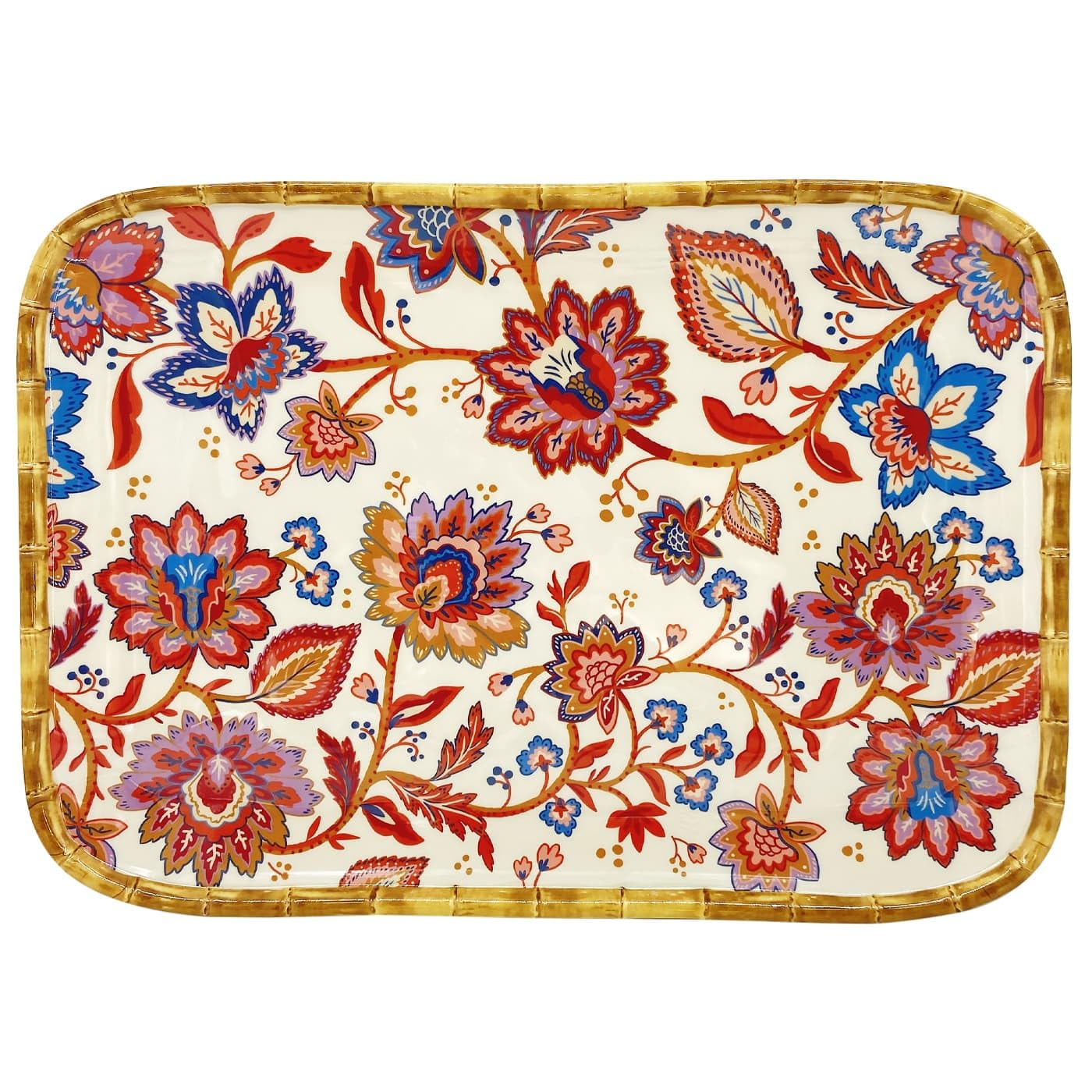 Plateau de présentation en mélamine 45 x 32 cm rigide Jaipur