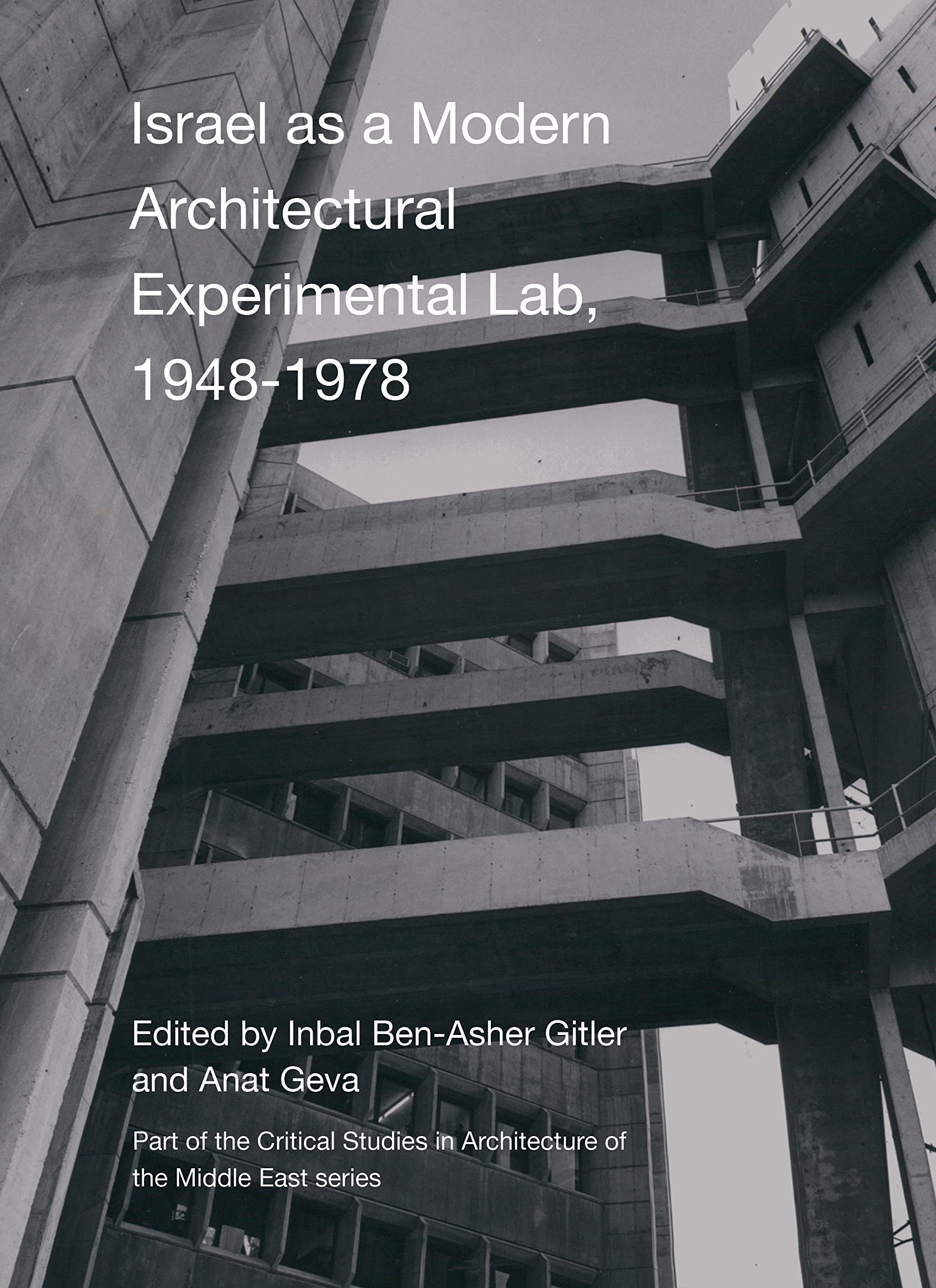 Livre d'architecture moderniste Israël 1948-1978 bel objet de bibliothèque rare