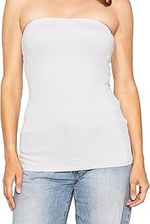 STRETCH IS COMFORT Women's & Plus Mid and Long Length Tube Top | X Small - 5X