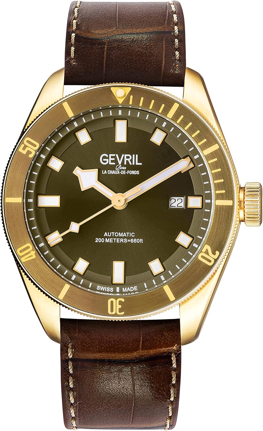 Gevril Men's Yorkville Swiss Automatic Kuwait Ubuy