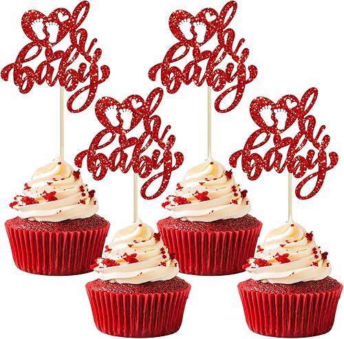 Vista 95 de 36 piezas de decoración de cupcakes para el día de San Valentín, dulce amor, San Valentín, para el día de San Valentín, fiesta de cumpleaños