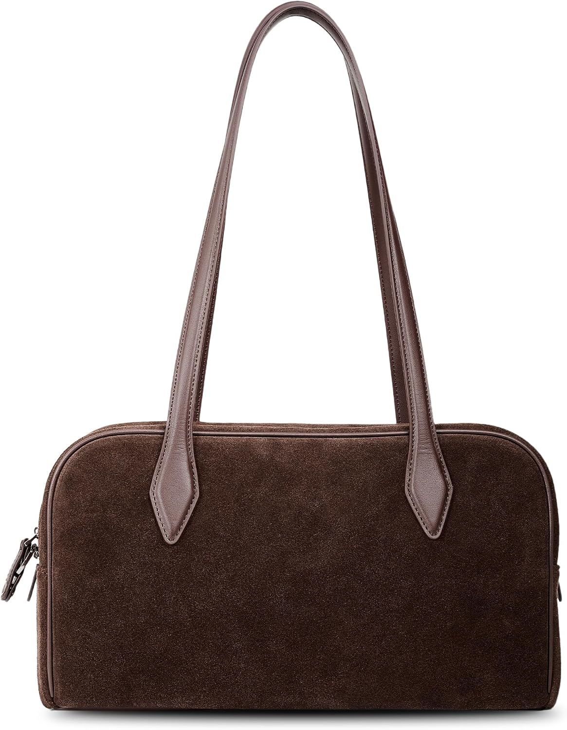befen Genuine Leather Shoulder Bag for Women Trendy Bowler Bags Purse