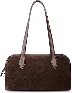 befen Genuine Leather Shoulder Bag for Women Trendy Bowler Bags Purse