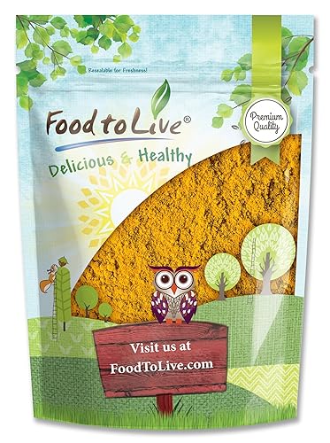 Polvo de cúrcuma 1 libra  Verificado sin OMG raíz de cúrcuma finamente molida pura kosher vegana a granel Especias fragantes Contiene curcumina
