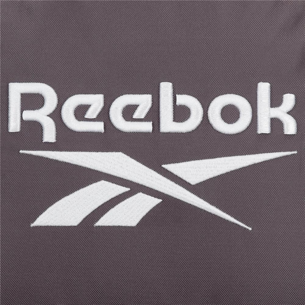 Reebok Boston Zaino scuola doppio scomparto adattabile a carrello portatile 15,6 pollici grigio 31 x 45 x 15 cm Poliestere by Joumma Bags, grigio, 31x44x17.5 cms, Zaino per laptop doppio scomparto