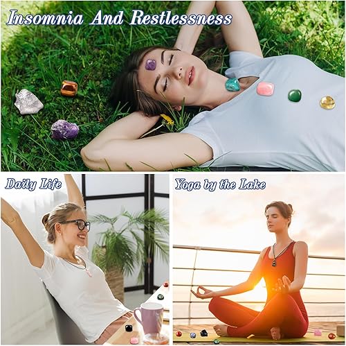 Miniatura 5 de Calendario de Adviento 2023 con cristales para adultos, cristales de chakra y piedras curativas de 24 días, calendario de cuenta regresiva de