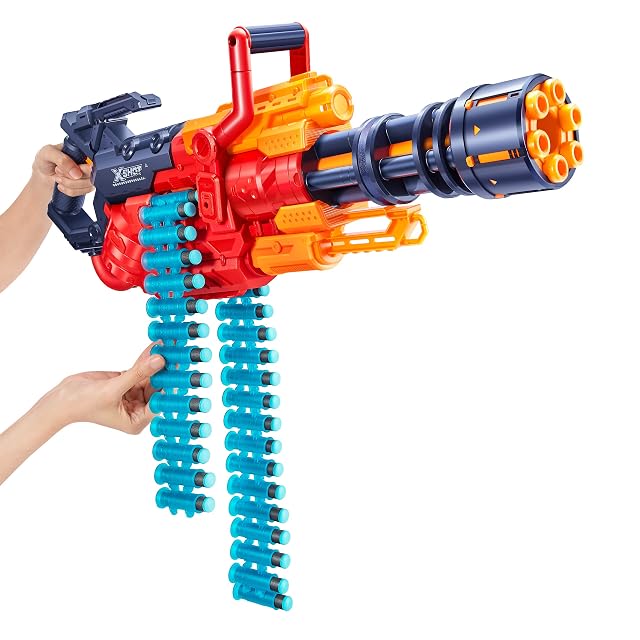Foto 3 de 7 de XSHOT Pistola X-Shot Excel Crusher (48 Dardos) de ZURU, Color, 1 Paquete 36428