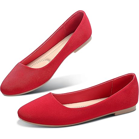 Red Flats Women