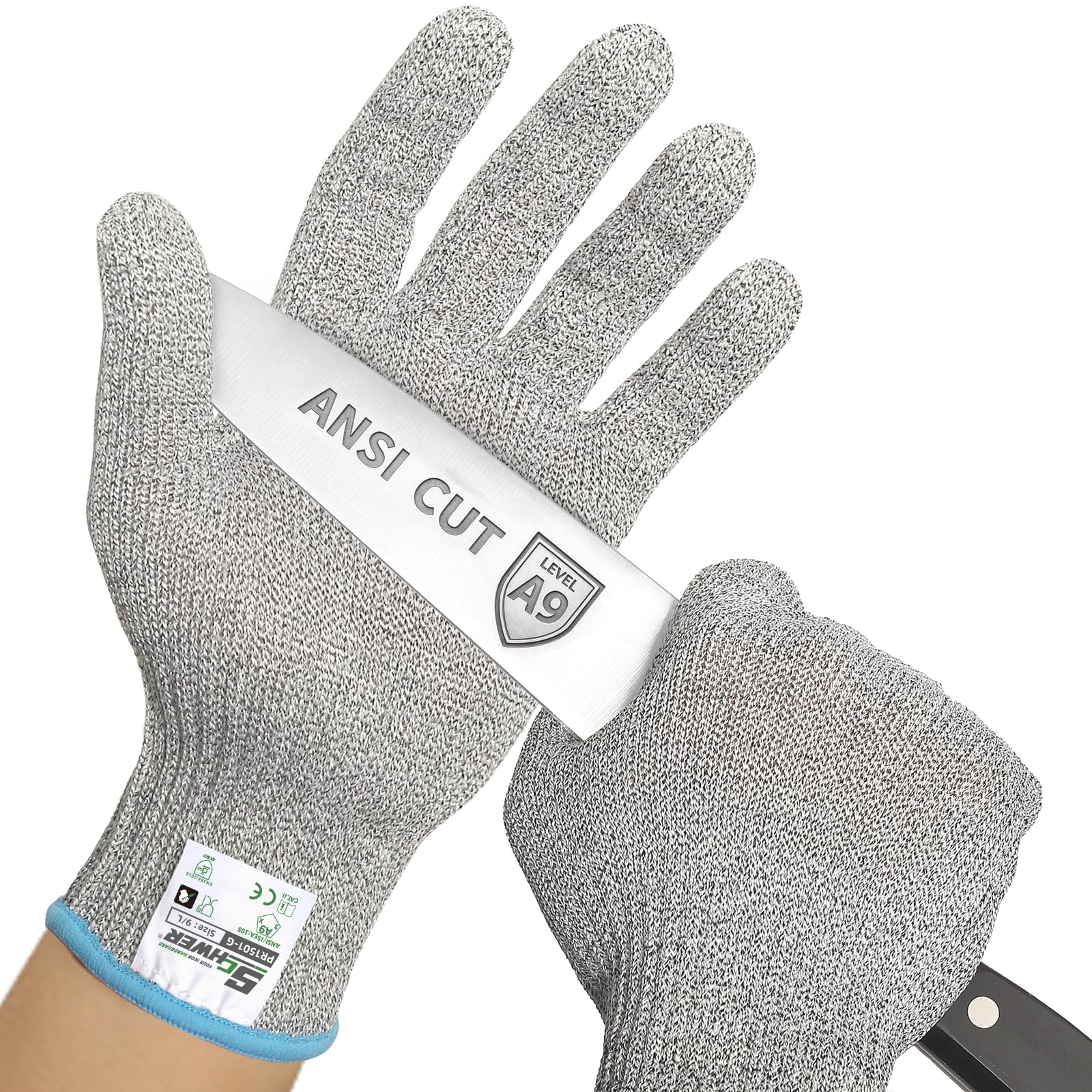 Schwer SlicePro ANSI Cut Resistant Gloves, L