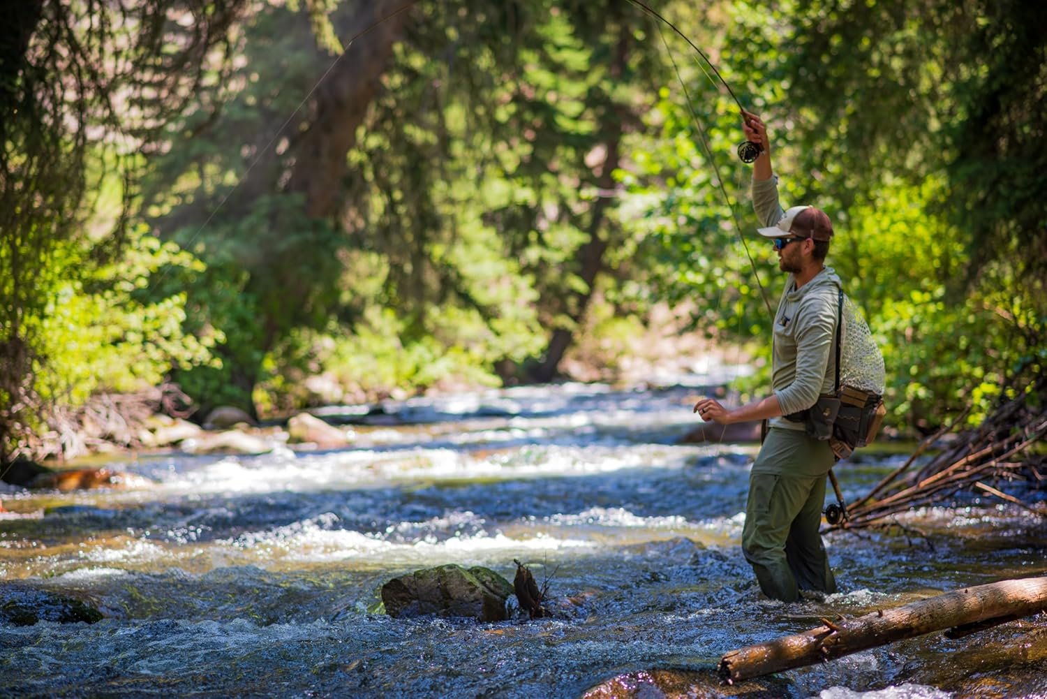 Cling Fishing Products マググラブ ダブルスタック &ndash; 軽量アルミニウムフライオーガナイザー 希土類磁石付き