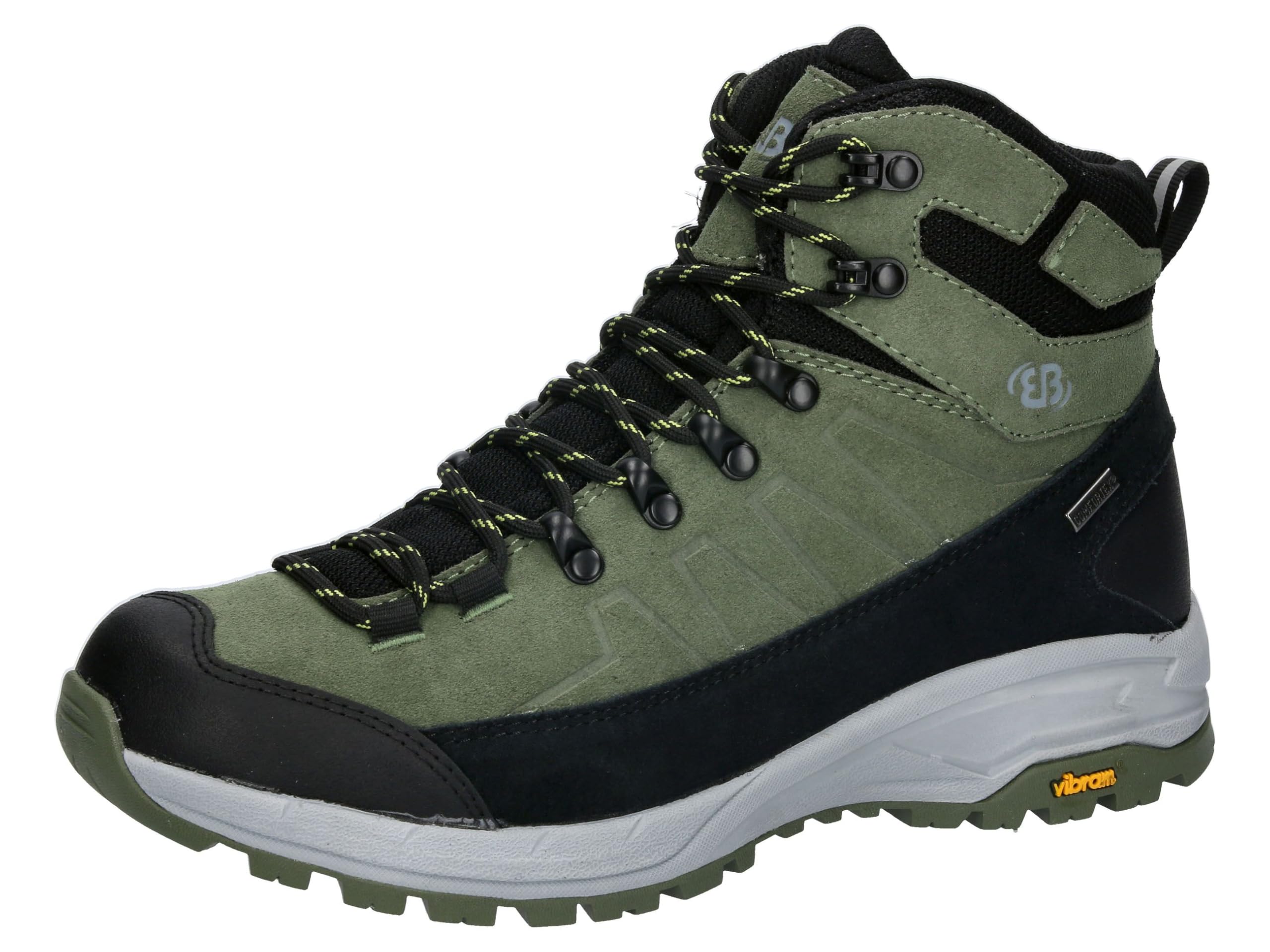 Brütting Unisex's Mount Sellery Trekking Boots, Olive Black, 8 UK