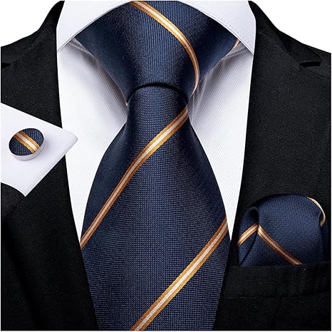 Amazon Co Jp ネクタイ デザイナーメンズ結婚式ネクタイゴールドブラックストライプシルクネックネックマンhanky Cufflinksセットビジネスパーティー Color N 7093 服 ファッション小物 Amazon Co Jp ネクタイ デザイナーメンズ結婚式ネクタイゴールドブラックストライプシルクネックネックマンhanky Cufflinksセットビジネスパーティー Color N 7093 服 ファッション小物
