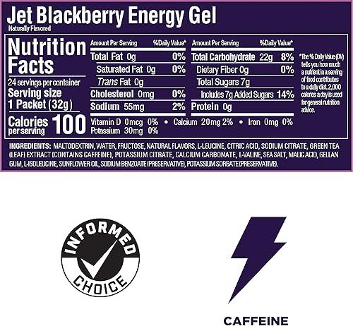 Vista 44 de GU Energy Labs Nutrición Original Gel energizante para deportes, 123049, TRI-BERRY, 1, 1