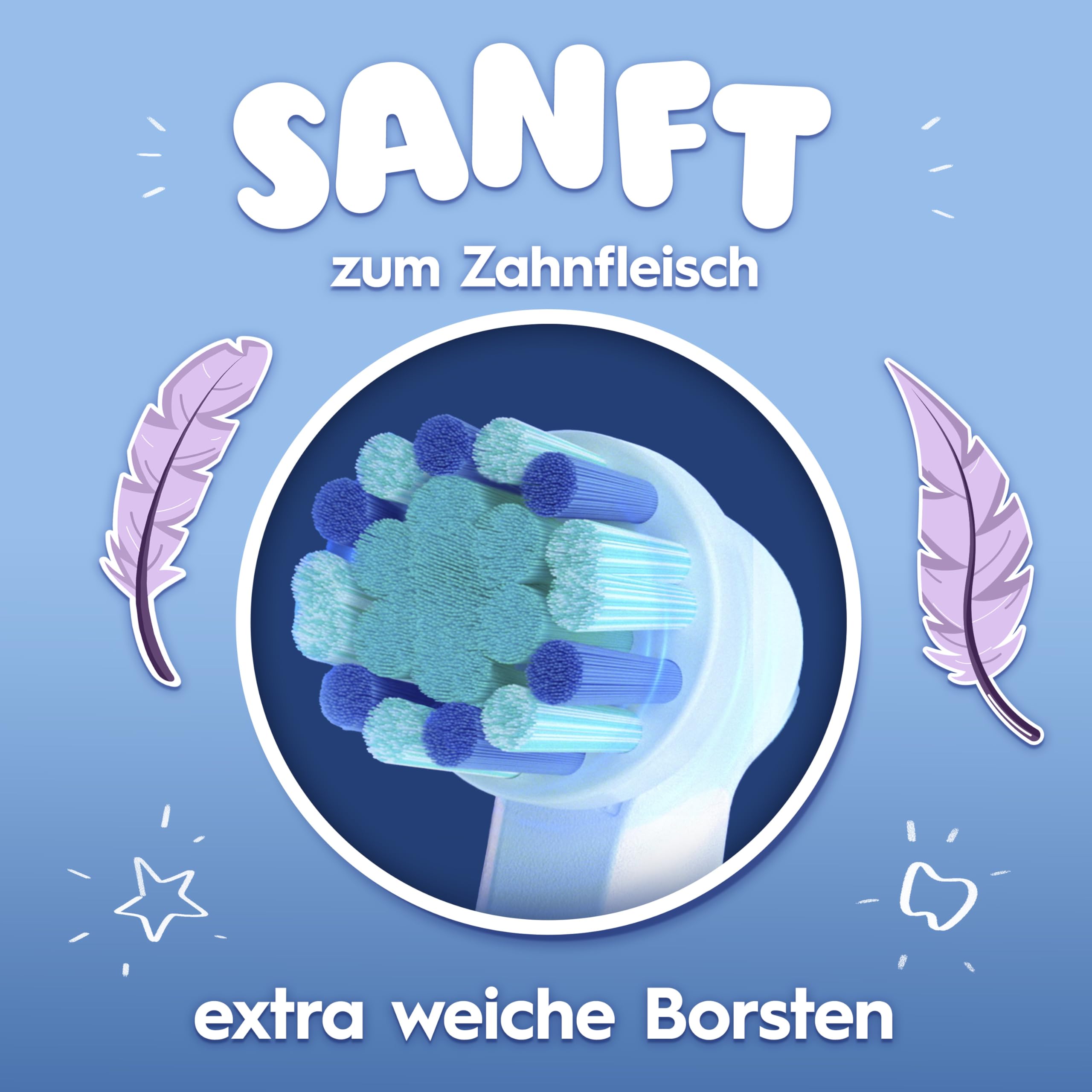 Oral-B Aufsteckbürsten Kids Frozen 10er FFU