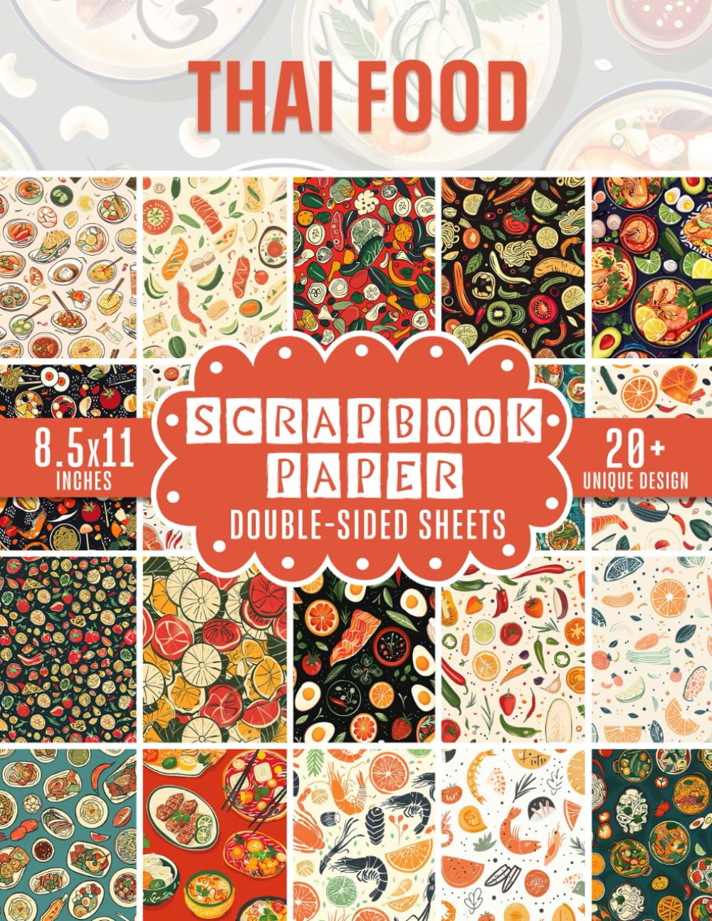 Amazon Thai Food Scrapbook Paper 20+ Vibrant Thailand Inspired