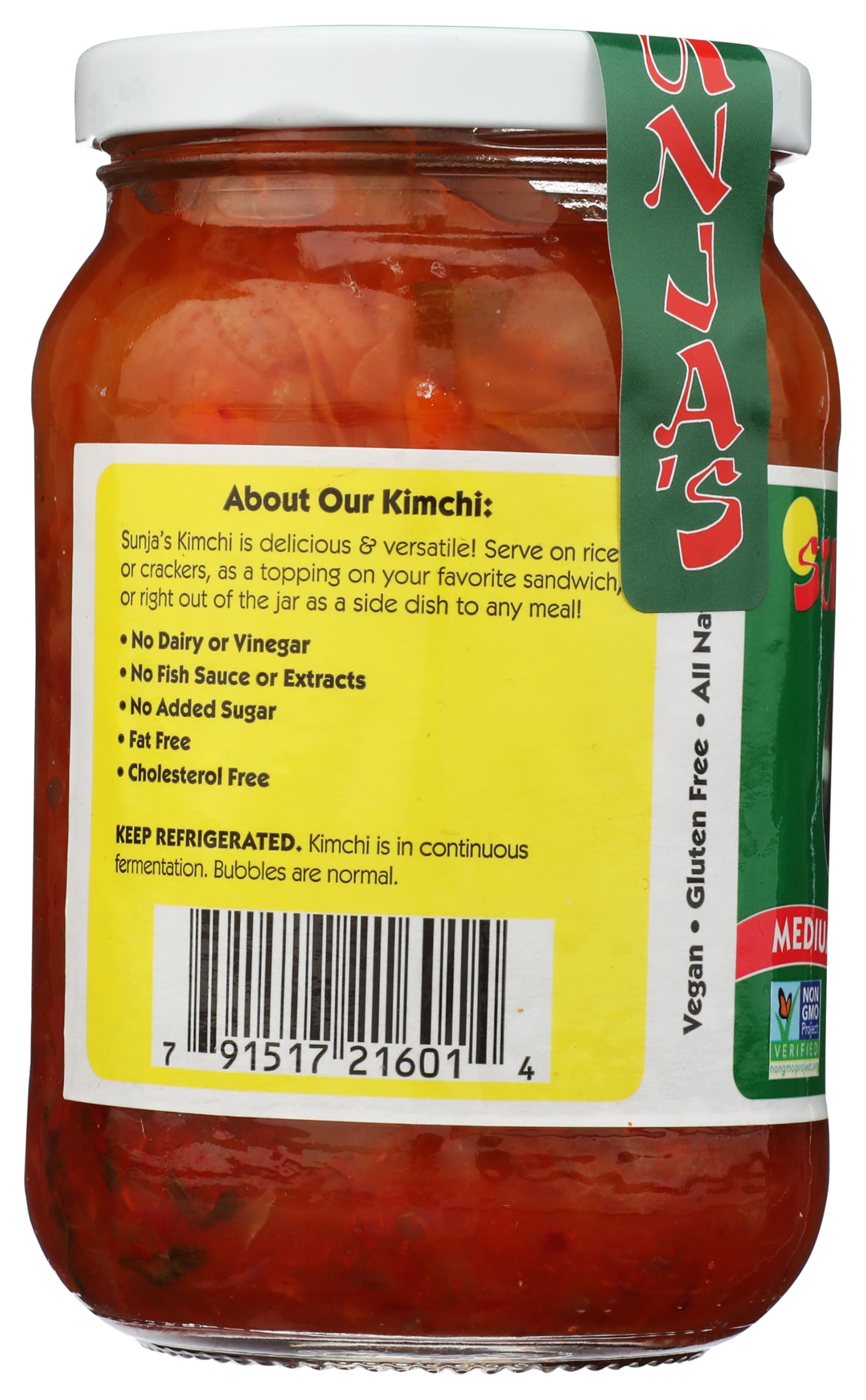 Sunja's Medium Spicy Cabbage Kimchi, 16 oz | Grocery Pickup