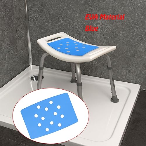 Miniatura 6 de Alfombrilla de asiento para silla de ducha, cojín para silla de ducha, impermeable, antideslizante, almohadilla de espuma EVA con adhesivo para
