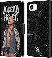 Vista 57 de Head Case Designs Officially Licensed WWE in My Veins Randy Orton Leather Wallet Case Compatible with Apple iPhone 7 Plus/iPhone 8 Plus