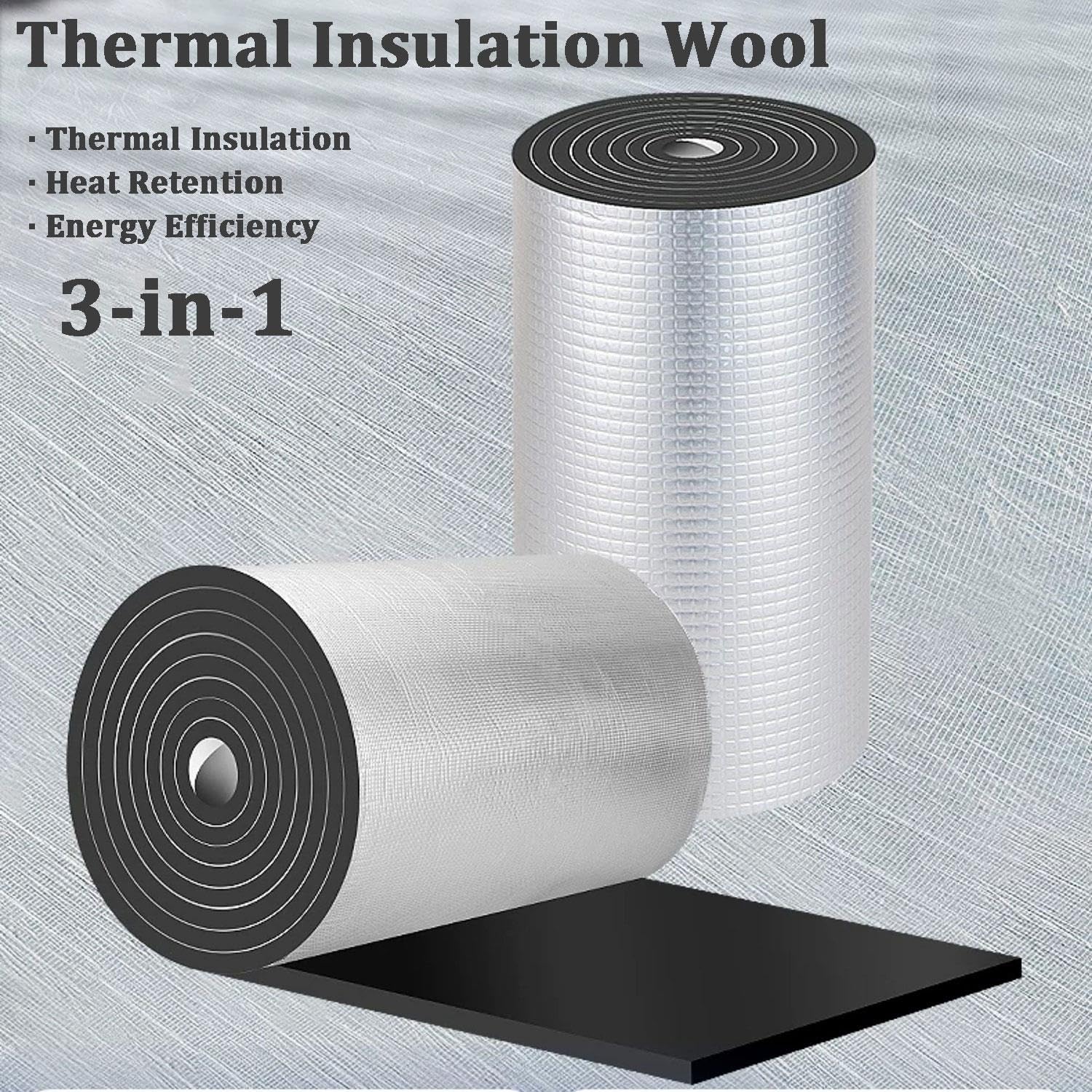 Wärmedämmfolie aus Aluminiumschaum Wärmedämmmatte