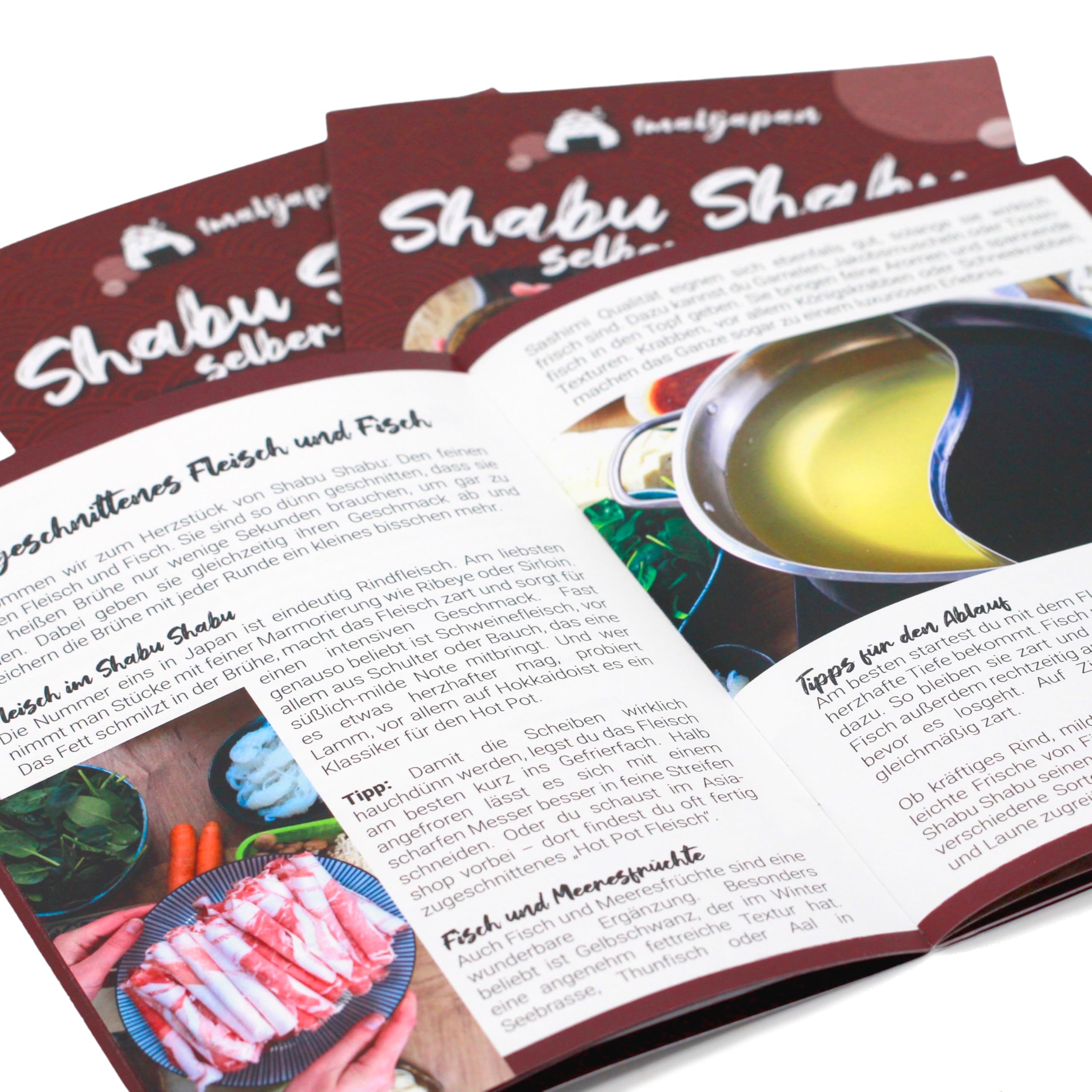 Shabu Shabu Hot Pot Box (13-teilige DIY Set für 4-5 Personen | japanisches Asian Fondue, inkl. Anleitung und Zubehör, vegan möglich), Geschenkidee (Shabu Shabu Set)