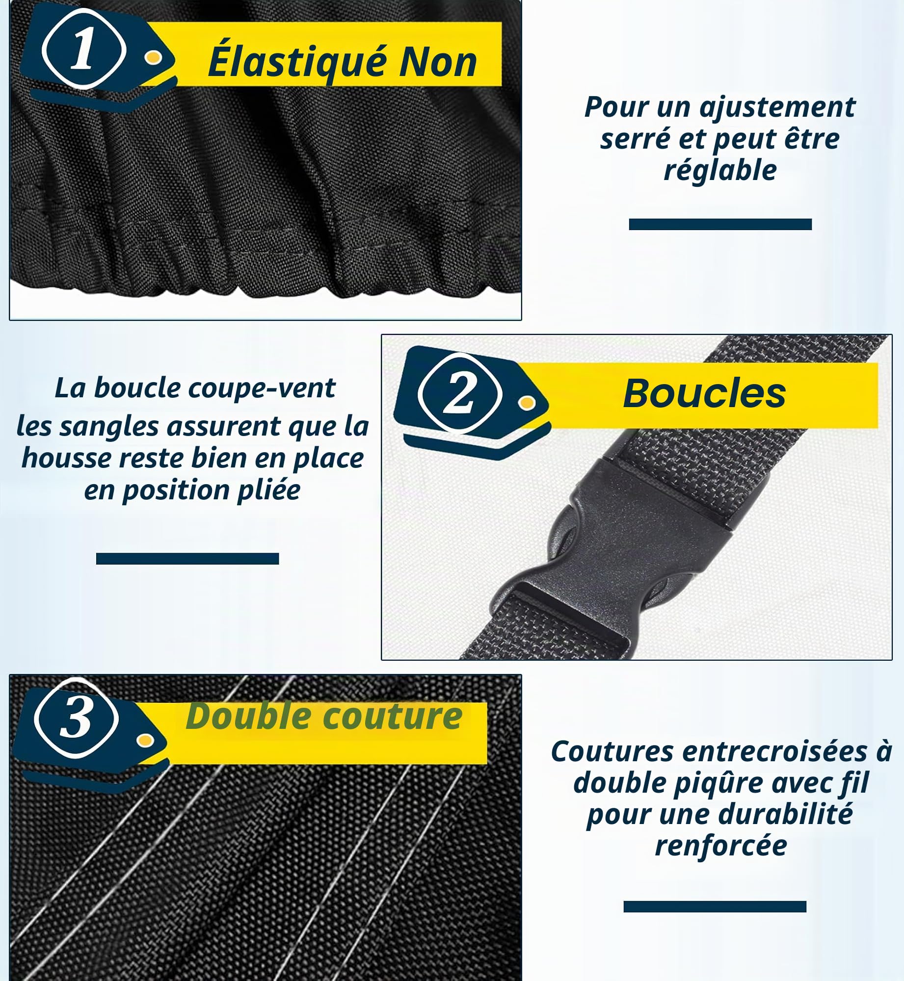Housse De Tondeuse à Gazon Poussée, Housse De Protection Tondeuse à Gazon Imperméable Et Robuste, 600D Universelle Pour Tondeuse à Gazon D'extérieur Avec Sac De Rangement - Noir