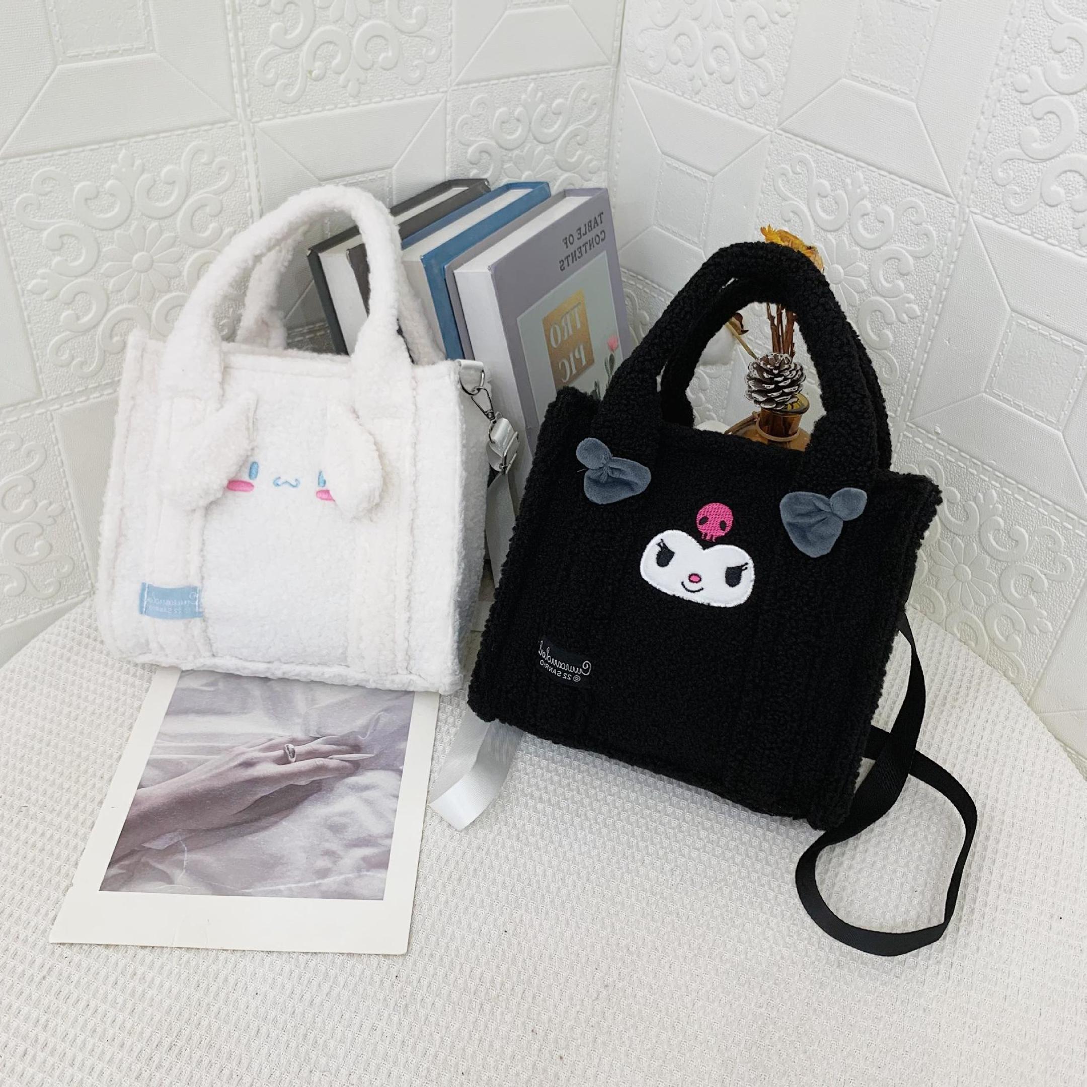 Bolso de peluche Shuyun anime para mujer con cremallera miniatura 7