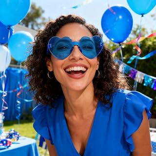 Rimless Heart Shaped Sunglasses Cute Glasses Disco One Piece Transparent Trendy Love Glasses B2826