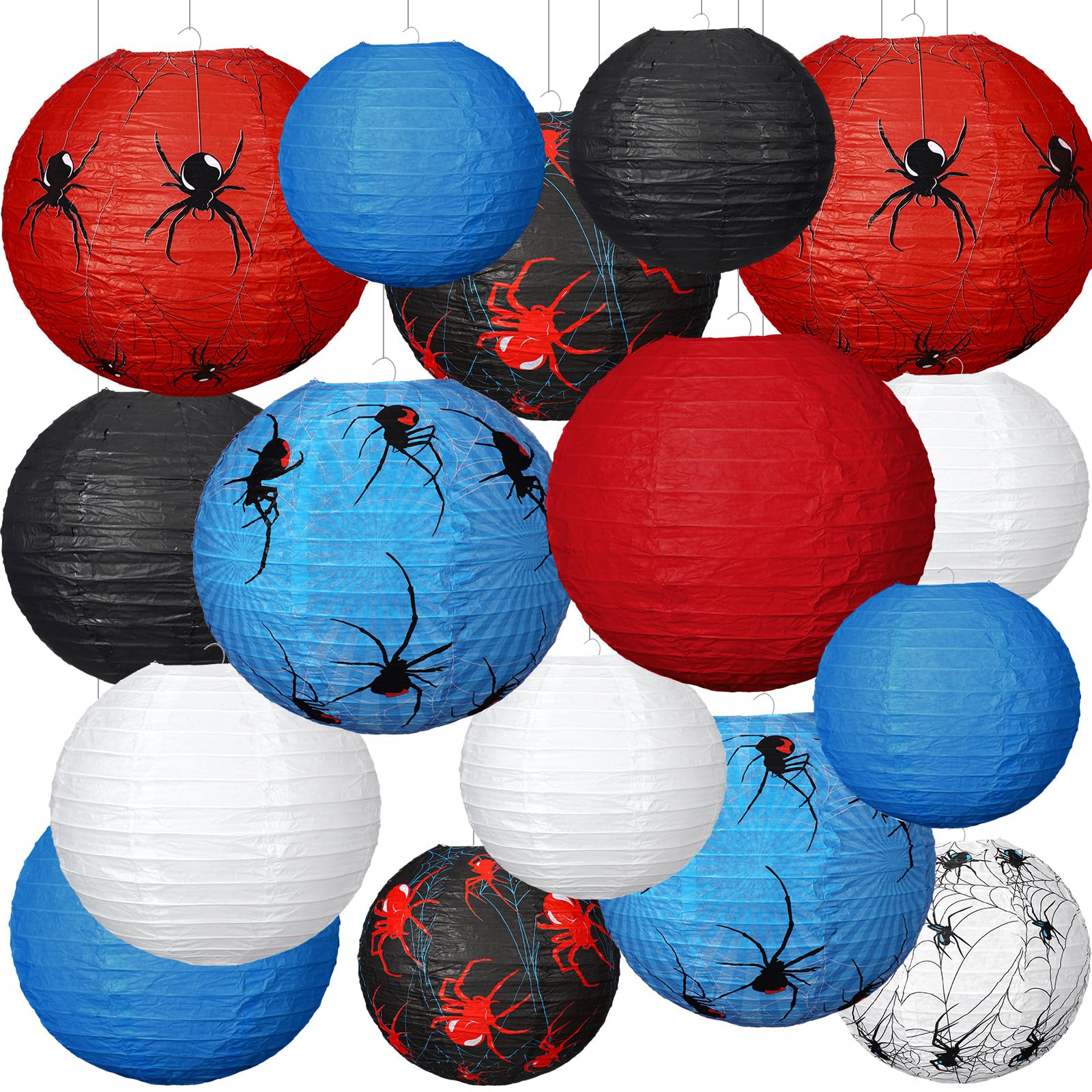 VercanMonth 16 Pcs Hero Party Decorations 12