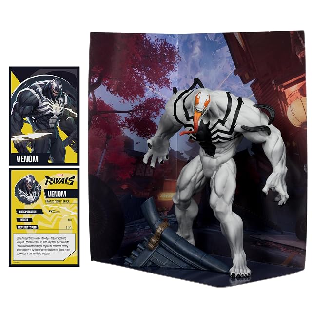 Foto 3 de 8 de Marvel Rivals Collection 1/6 Figura de acción Venom (Red Platinum Edition) 24 cm
